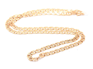 Jewellery - Chain Bismarck 18K 8,3g length: 43cm width: 4mm springring - View 1