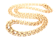 Jewellery - Chain X-bracelet graduated 18K 29,9g length: 46,5cm box clasp - View 1