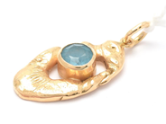 Lot - Pendant 18K 4,8g with stone defect - View 1