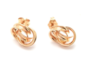 Jewellery, Earrings one pair 14K knots 2,4g , in auction: Pawn – Tuesday 29 March 2022