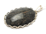 Jewellery, Pendant S925 6,7g with stone, height: 33mm width: 20mm, in auction: Pawn – Tuesday 29 March 2022
