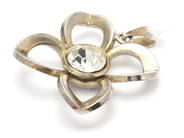 Jewellery, Pendant S925 8,6g with stone, height: 36mm width: 28mm , in auction: Pawn – Tuesday 29 March 2022