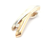 Jewellery, Pendant S925 tvåfärgata 2,0g with diamond ca0,03ct height: 21mm , in auction: Pawn – Tuesday 29 March 2022