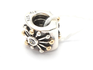 Jewellery, Charm Pandora S925 3,5g with hardware 14K and stones , in auction: Pawn – Tuesday 29 March 2022
