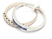 Lot, Lot of gold 18K white gold 7,4g engraved, in auction: Pawn – Tuesday 29 March 2022