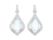 Jewellery - EARRINGS, 18K white gold - View 1