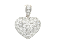 Jewellery - PENDANT, 18K white gold - View 1