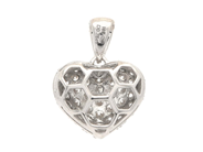 Jewellery - PENDANT, 18K white gold - View 2