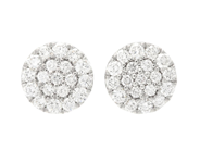 Jewellery - EARRINGS, 18K white gold - View 1