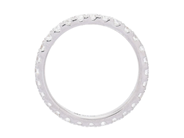 Jewellery - FULL ETERNITY RING, 18K white gold - View 2