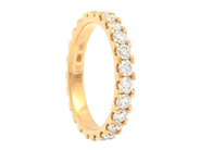 Jewellery - FULL ETERNITY RING, 18K gold - View 1