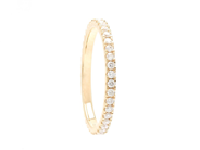Jewellery - FULL ETERNITY RING, 18K gold - View 1