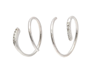 Jewellery - EARRINGS, 18K white gold - View 1