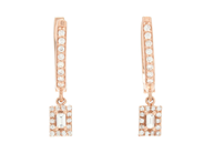Jewellery - EARRINGS, 18K rose gold - View 1