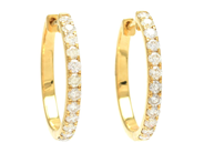 Jewellery - HOOP EARRINGS, 18K gold - View 1