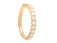 Jewellery - ETERNITY RING, 18K gold - View 1