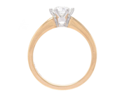 Jewellery - SOLITAIRE RING, 18K gold/white gold - View 2