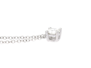 Jewellery - SOLITAIRE NECKLACE, platinum - View 2