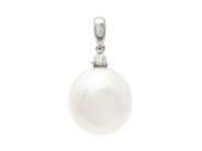 Jewellery - PEARL PENDANT, 18K white gold - View 1