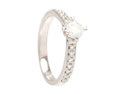 Jewellery - RING, 18K white gold - View 1