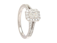 Jewellery - RING, 18K white gold - View 1