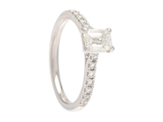 Jewellery - RING, 18K white gold - View 1