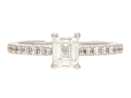 Jewellery - RING, 18K white gold - View 3