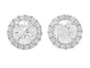 Jewellery - EARRINGS, 18K white gold - View 1