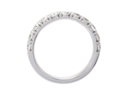Jewellery - ETERNITY RING, 18K white gold - View 2