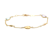 Jewellery - BRACELET, 18K gold with amethyst - View 1