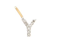 Jewellery - LETTER PENDANT, letter Y - View 1