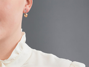 Jewellery - EARRINGS, 18K white gold - View 2