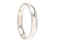Jewellery - PLAIN RING, 18K white gold - View 1