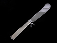 Silverware, Butter knife S830 41g 1 items length: 16,1cm, model: Rosenholm, in auction: Pawn – Tuesday 30 August 2022