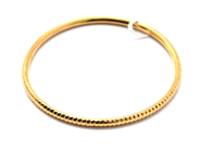 Lot, Bangle 21K 12,0g, SIZE approx. 7 cm, in auction: Pawn – Tuesday 30 August 2022
