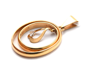 Lot, Pendant 18K 8,1g, with stone, in auction: Pawn – Tuesday 30 August 2022
