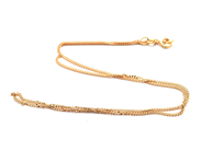 Jewellery, Chain "curb" 18K 3,2g, length 40 cm, in auction: Pawn – Tuesday 30 August 2022