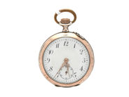 Silverware, Ladie´s pocket watch Remontoir 10 rubis S830 25,1g, 34mm, in auction: Pawn – Tuesday 30 August 2022
