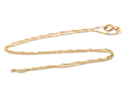 Jewellery - Chain Singapore 18K 2,0g length: 44cm width: 1mm - View 1