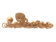 Lot, Lot of gold 21K 3,3g defect,sönder, in auction: Pawn – Tuesday 30 August 2022