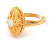 Jewellery, Ring 22K double-dyed 4,1g Ø16½, in auction: Pawn – Tuesday 30 August 2022