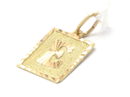 Jewellery, Pendant 14K 0,5g height: 21mm width: 11mm, in auction: Pawn – Tuesday 30 August 2022