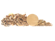 Lot, Lot of gold 18K 9,5g defect, sönder, in auction: Pawn – Tuesday 30 August 2022