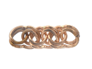 Lot, Bit of Bismarck chain 18K 0,8g length: 1,9cm width: 5mm, in auction: Pawn – Tuesday 30 August 2022