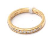 Jewellery, Ring 18K 3,8g Ø17¾ with diamonds 15xca0,02ct, in auction: Pawn – Tuesday 30 August 2022