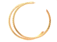 Jewellery, Earrings one pair Hoops 22K 6,3g width: 44mm, in auction: Pawn – Tuesday 30 August 2022