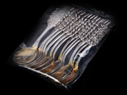 Silverware, 12 items Small coffee-spoons , S830 153,3g , in auction: Pawn – Tuesday 30 August 2022