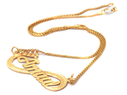 Lot, Necklace 21K 9,5g length: 46,9c, width: 2mm with integrated pendant, in auction: Pawn – Tuesday 30 August 2022