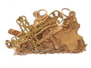 Lot, Lot of gold 21K 10,2g defect, engraved , in auction: Pawn – Tuesday 30 August 2022
