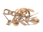 Lot, Piece of gold 18K 4,2g with stone, in auction: Pawn – Tuesday 30 August 2022